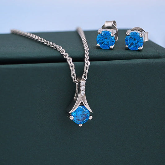 Blue Topaz Set