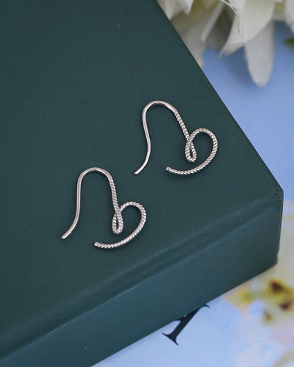 Heart Pin Earrings