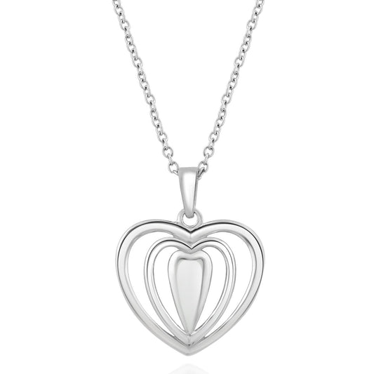 Twin Heart Necklace