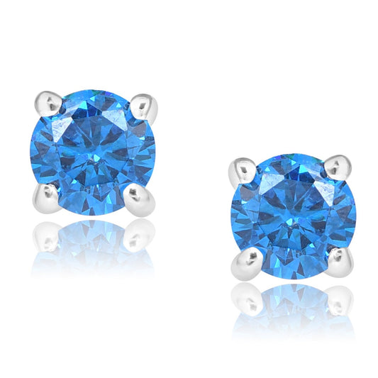 Blue Topaz Earrings