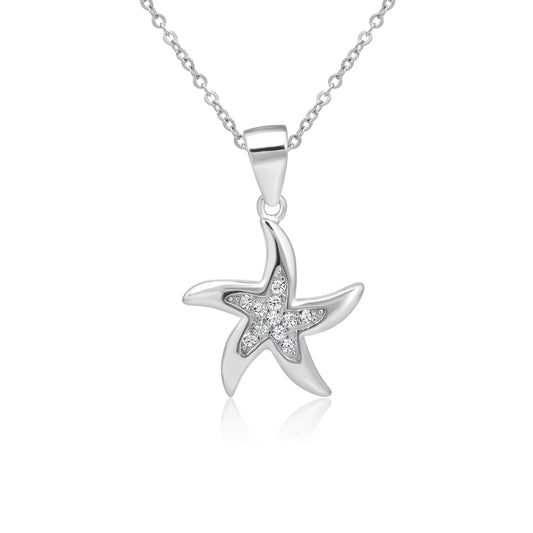 Spinning Star Necklace