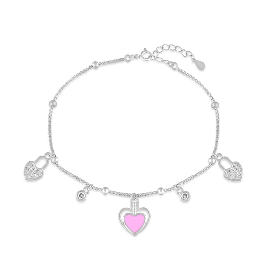 Heart in Heart Bracelet