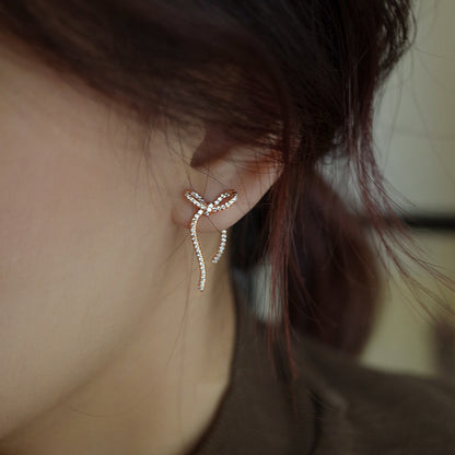 Ribbon Earring (Dual Style)